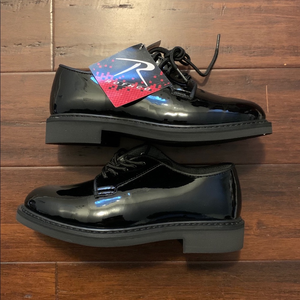 Rothco Uniform Hi-Gloss Oxford Dress Shoe